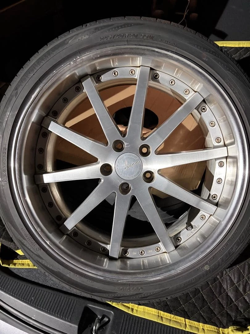 JDM WORK GNOSIS 20 inc 9.0 j +30 4 Book Set No Tires - Image 12