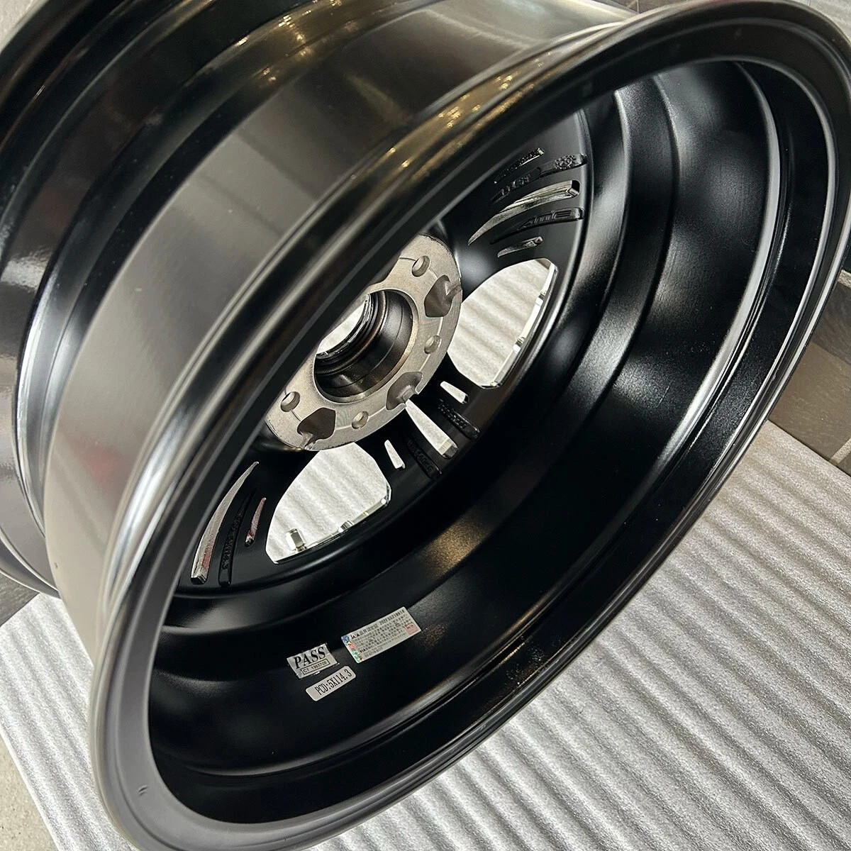 JDM AME Aluminum Wheels Steiner LST 177.0J 53 5-114 4-Pack | AME Outle No Tires - Image 9