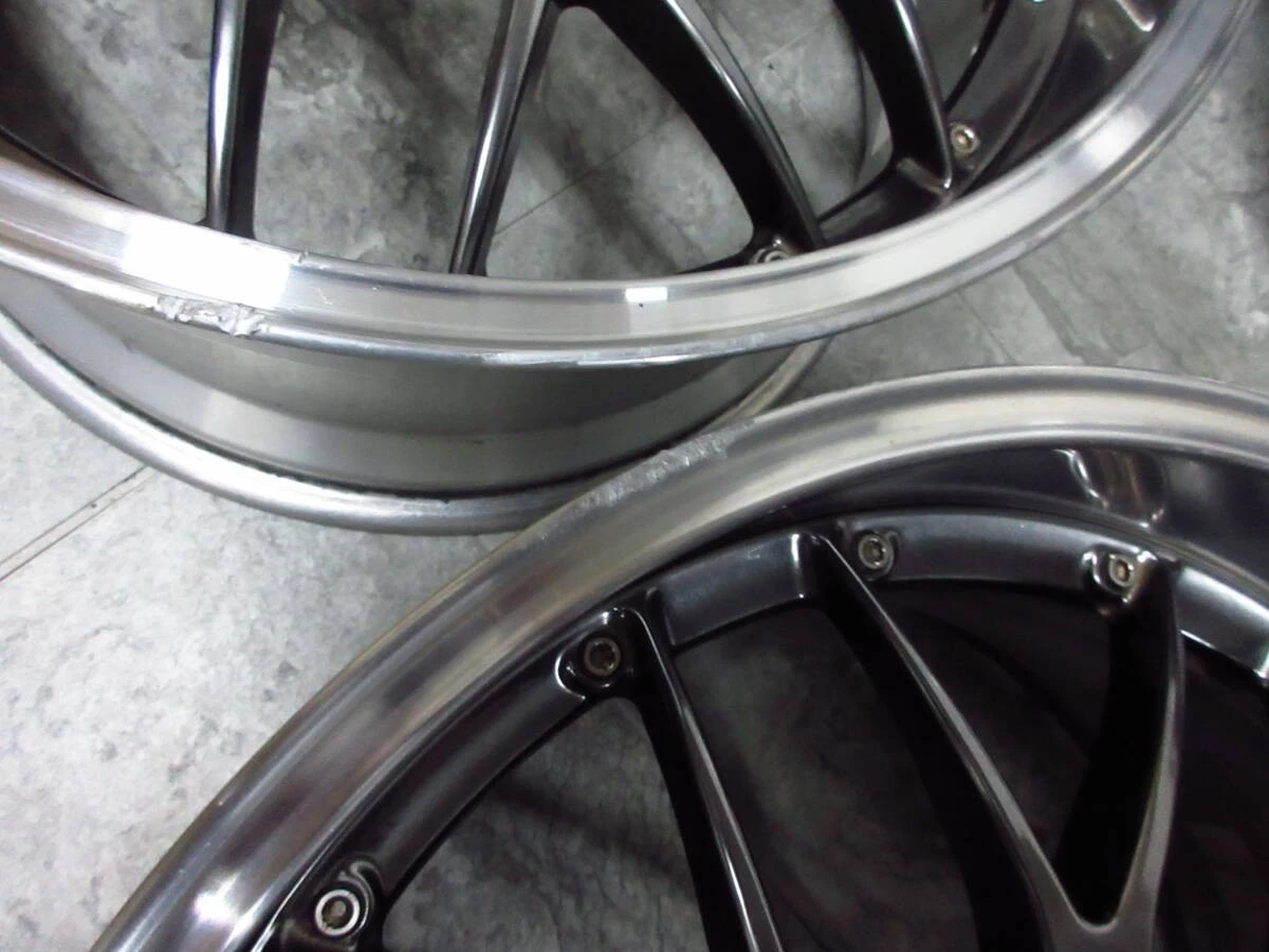 JDM BBS RS-GT19crown for Aristo Mark X Camry LEXUS IS GS ES HS RC Skyl No Tires - Image 6