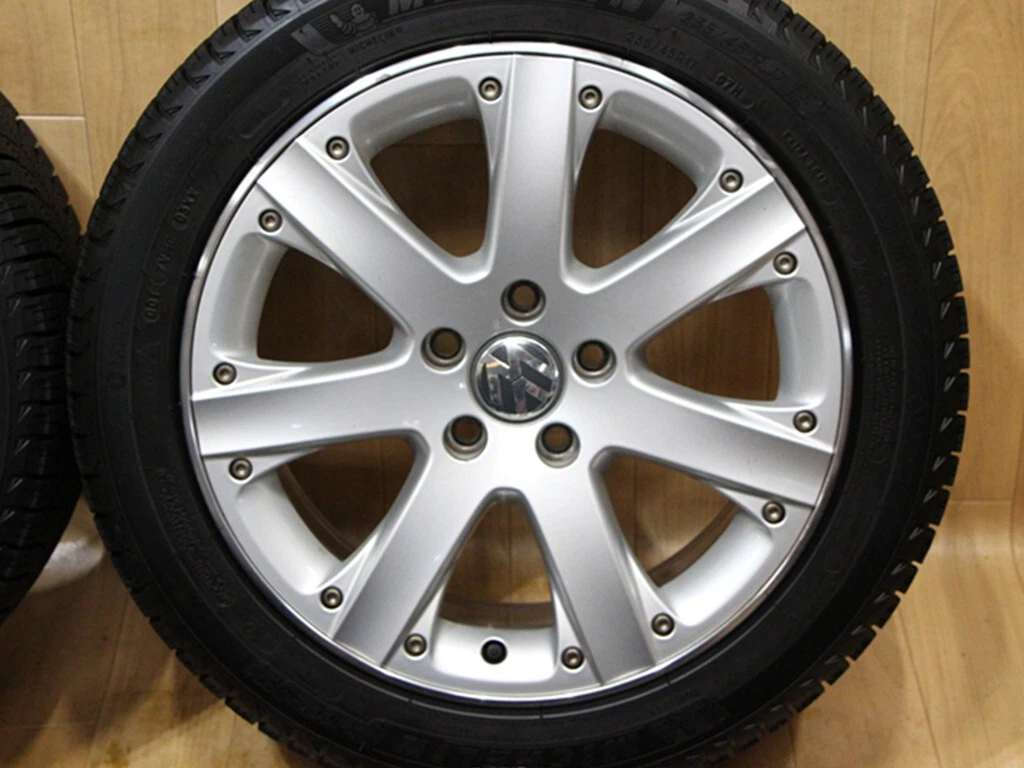 JDM B507 Rare BBS RT249 tires genuine VW 17x7.5J+47 PCD112 235/45R17 M No Tires - Image 3