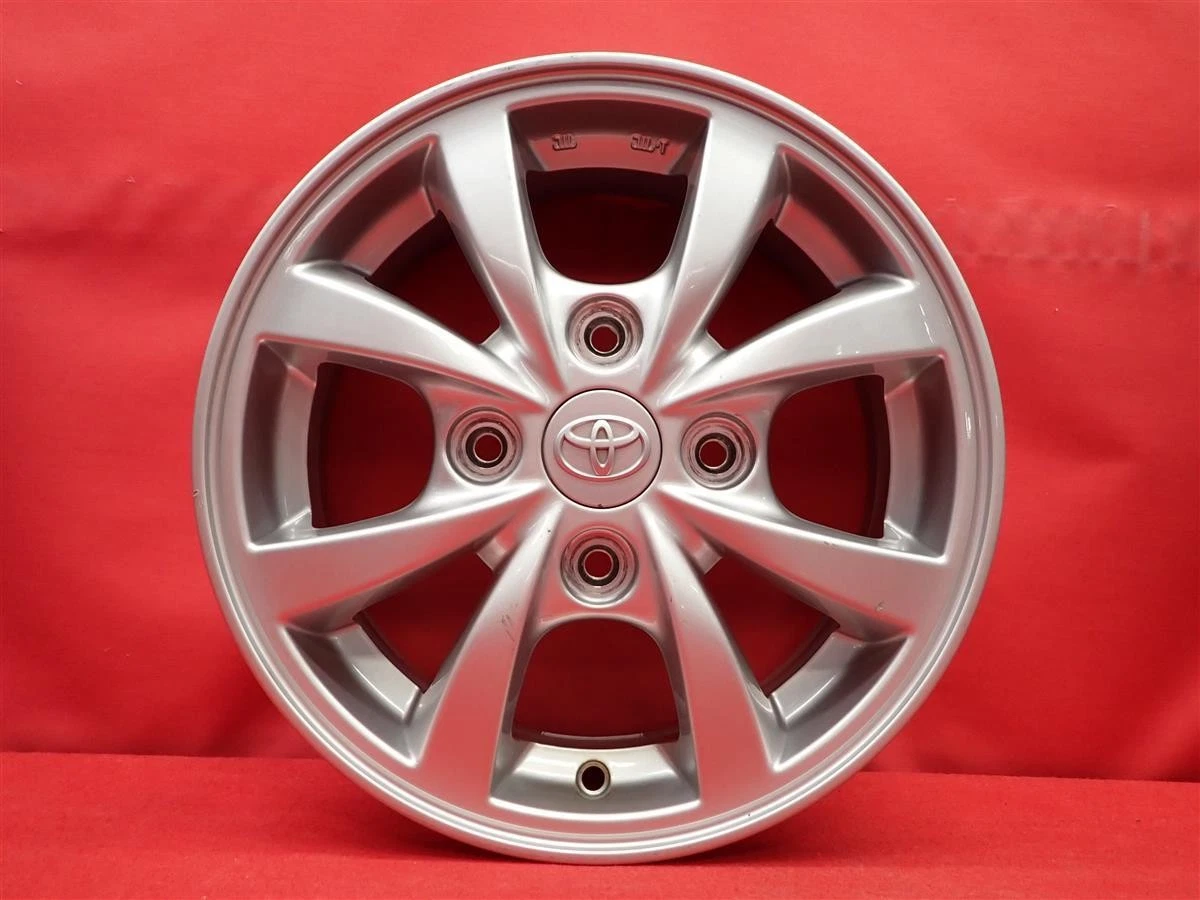 JDM Rare used genuine Toyota Avanza F650 wheels 4Book 5J 14PCD114.3 4x No Tires - Image 6