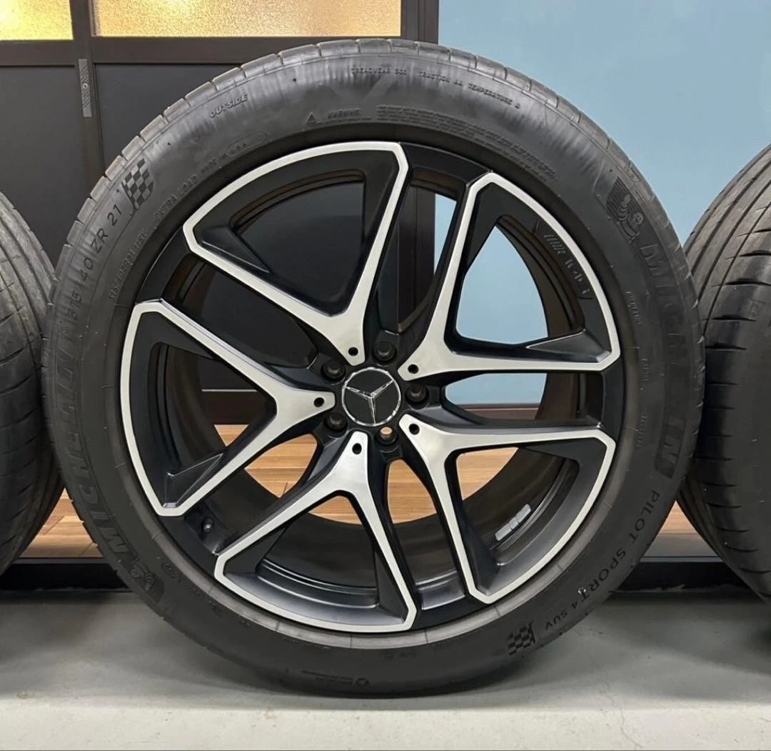 JDM Genuine Mercedes-Benz AMG GLE53 21 Wheels Rear 2-Pack No Tires - Image 2