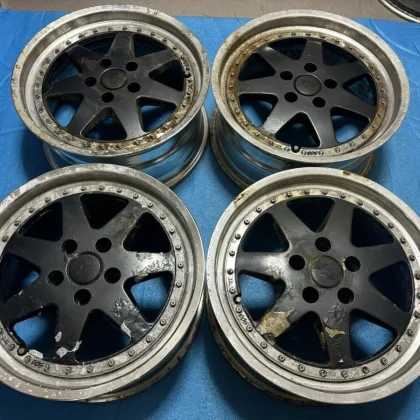 JDM SSR Speed ​​Star EOS 1717X7.5JJ +44 17X8JJ +38 PCD 114.3/5H Used 4 No Tires