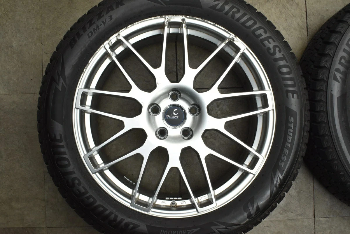 JDM Used 4-Book Wheel Set: 207.5J x 20 +35 PCD 114.3 235/55R20 102Q wi No Tires - Image 4