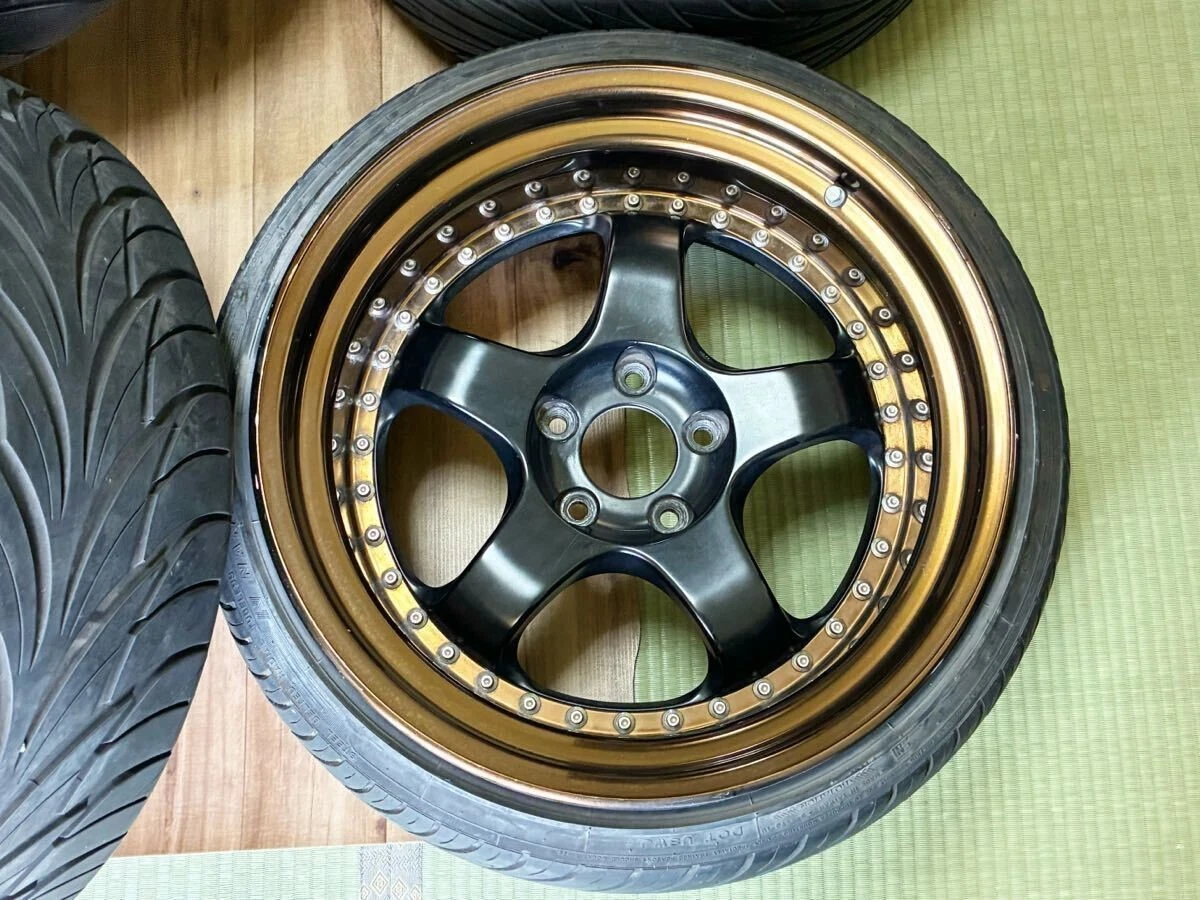 JDM WORK Meister S1 1810J 12J Fairlady Z Z33 Z34 Skyline GTR BNR34 R35 No Tires - Image 4