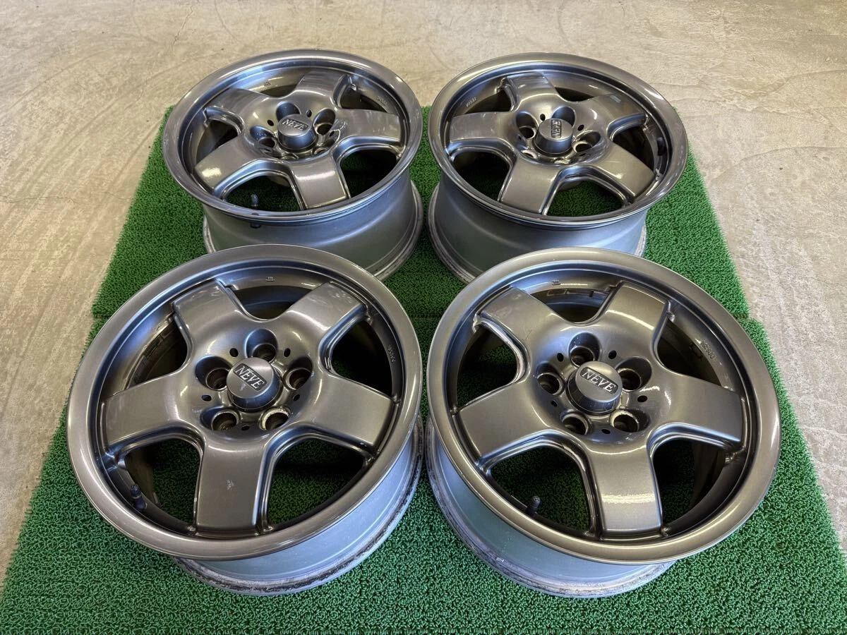JDM Aftermarket NEVE F1 Supra wheels for Civic R32 GT-R etc. 16-inch 8 No Tires