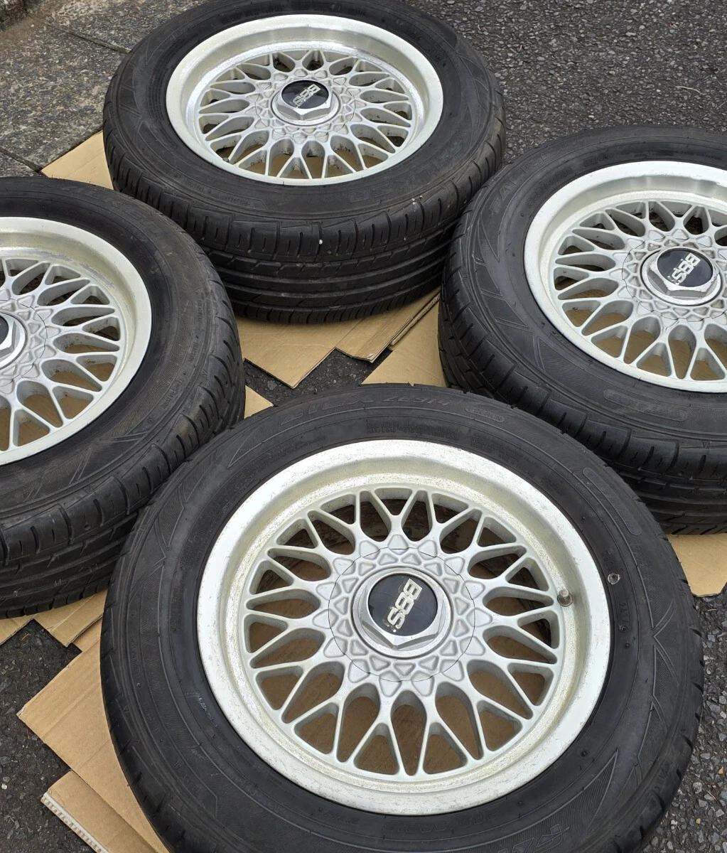 JDM BBS RG039 GERMANY 156.5Jx15 +36 114.3/4H Cappuccino Silvia 180SX A No Tires - Image 8