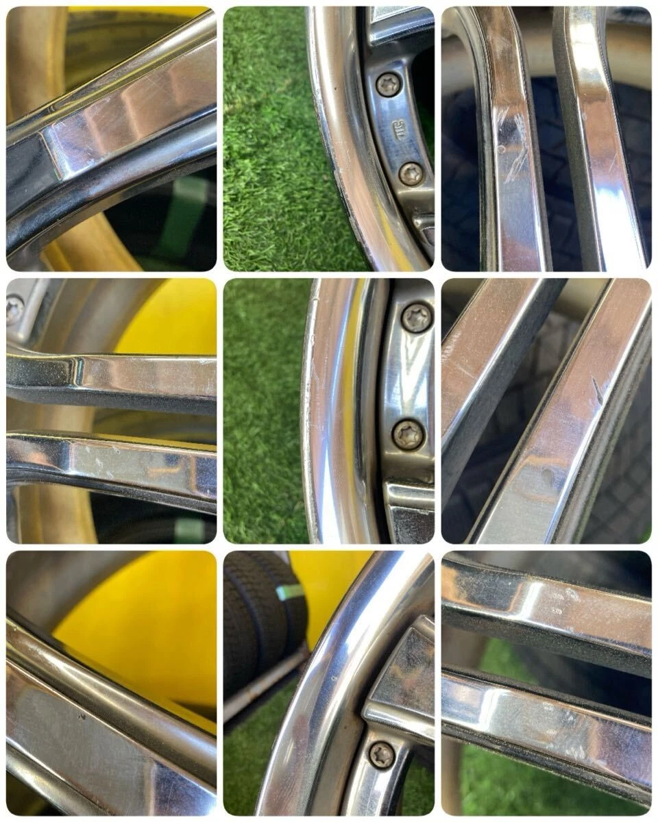 JDM WORK Schwert SC6 Aluminum Wheels 4-Piece Set 198.0J Offset +55 PCD No Tires - Image 8