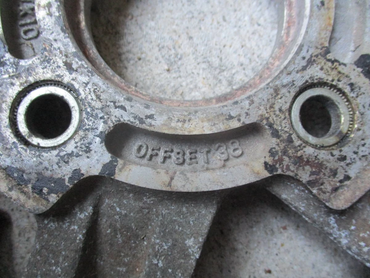 JDM Gallop 10-inch PCD110 4.3JJ OFF+38 4Book old car No Tires - Image 8