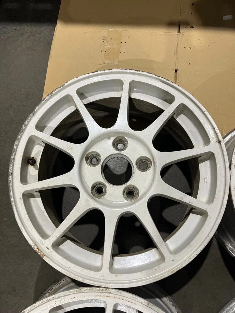 JDM DC2 Integra Type R genuine wheels 98 spec No Tires - Image 5