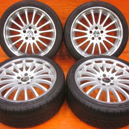 JDM Carlsson CR 1/16 wheels for the Y4 Lexus LS 208.5J +35/9.5J +40 PC No Tires