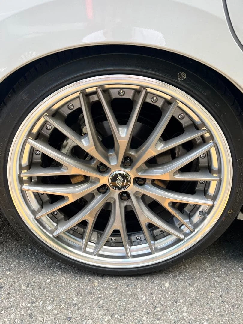 JDM Work Geist STX21PCD120 40 Alphard Bell Fire No Tires - Image 2