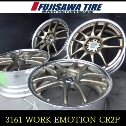 JDM 3161AWORK EMOTION CR2P18x8.0J 5H 114.3 +474Book 3161 WORK No Tires