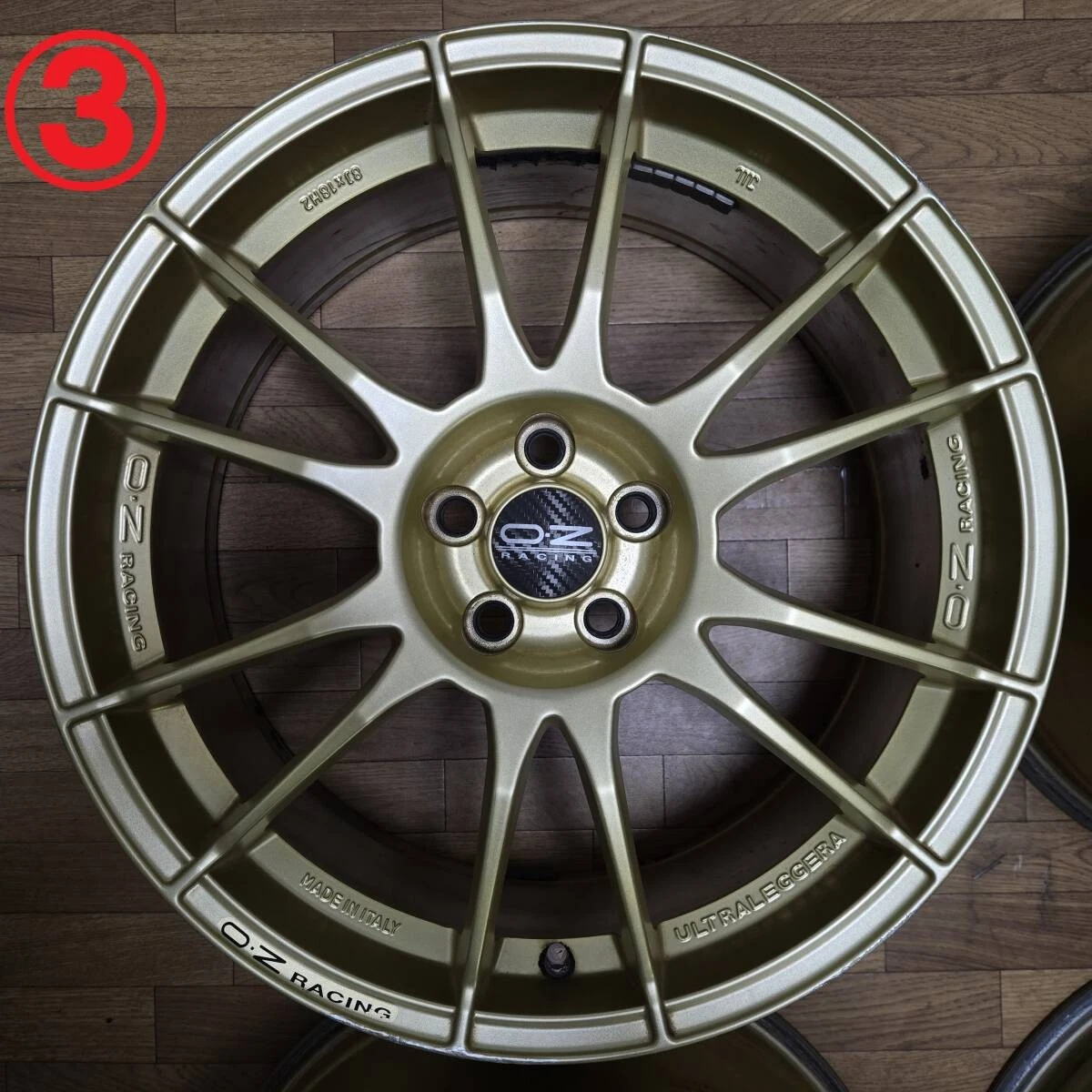 JDM 188J +48 PCD100 OZ Racing Ultra Leggera 86 BRZ STI Brembo Legacy I No Tires - Image 4