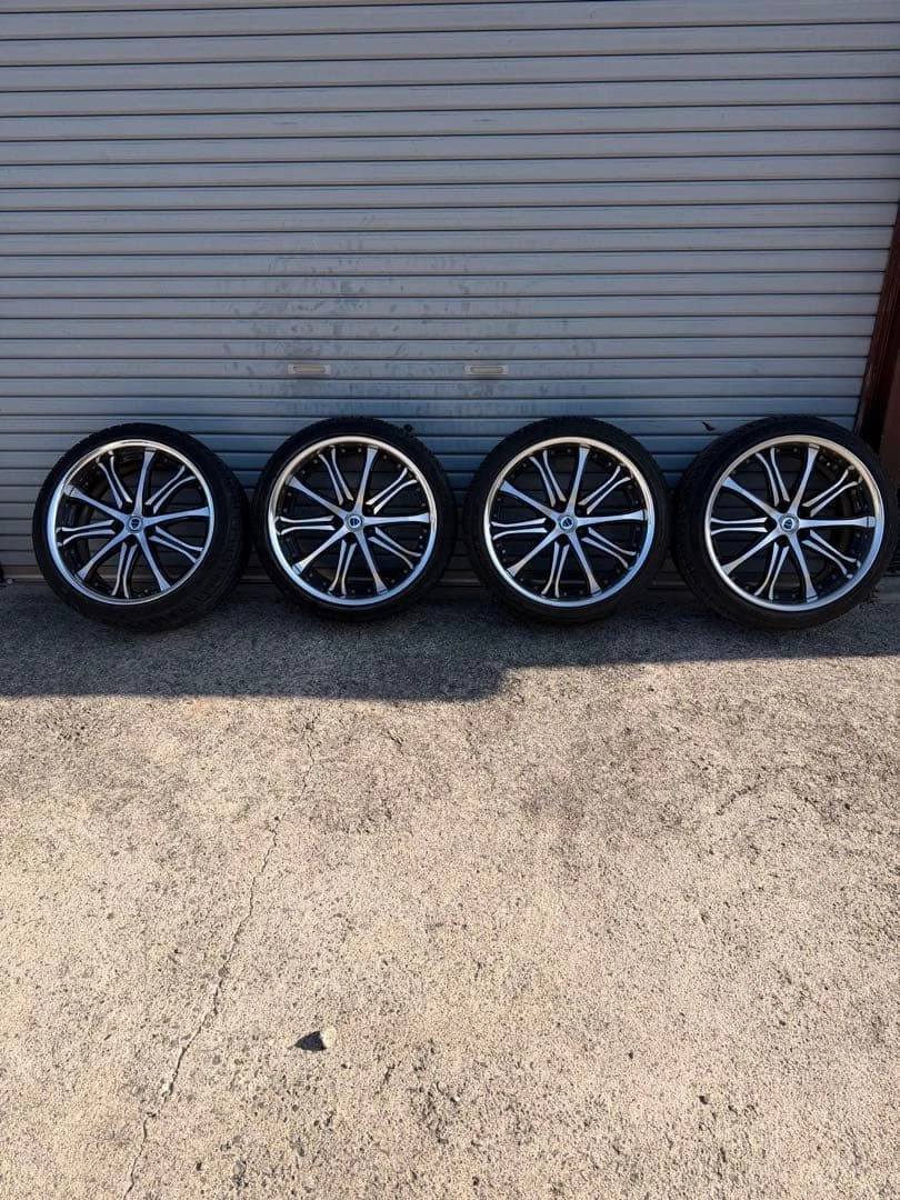 JDM Work Schwert SC6 20-inch wheel and tire set 4-book set No Tires - Image 2