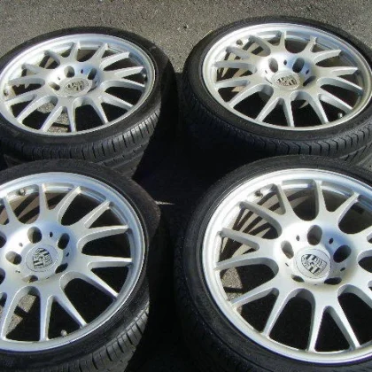 JDM Porsche 996 aftermarket Autostrada? Forged? Not clear 18-inch alum No Tires