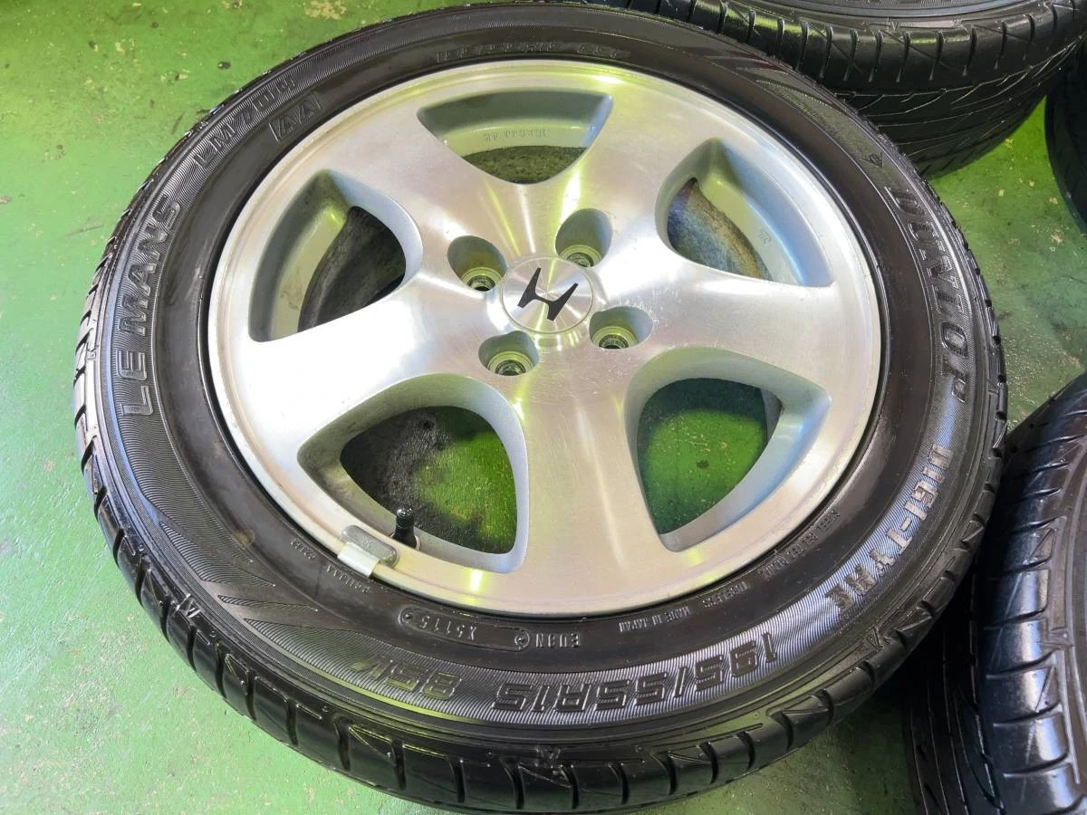 JDM DEEPSRACING DC2 Integra Si-VTEC Honda Genuine US Aluminum 156J +45 No Tires - Image 6