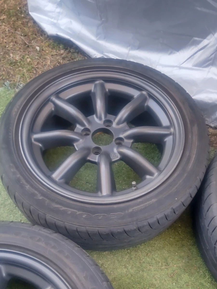 JDM Watanabe F8 16/4H/100 Wheel 4Book No Tires - Image 2