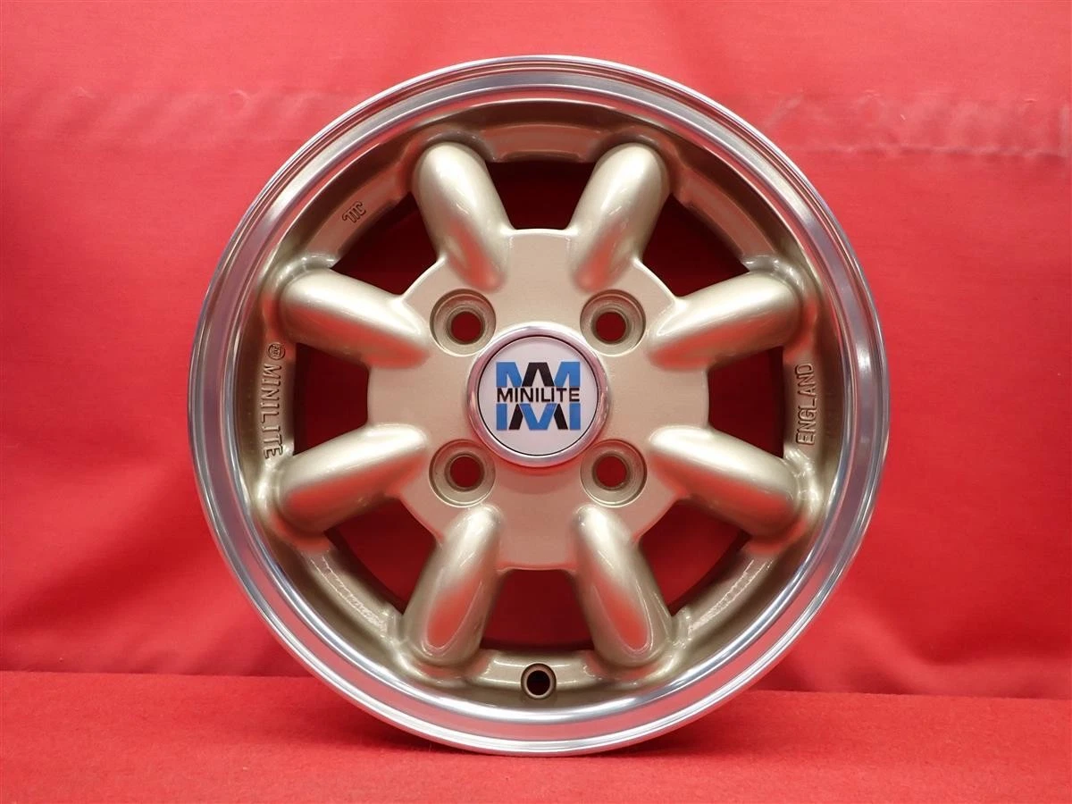 JDM Rare used SUBARU genuine MINI LITE wheels 4Book 4J 12PCD100 4-hole No Tires - Image 7