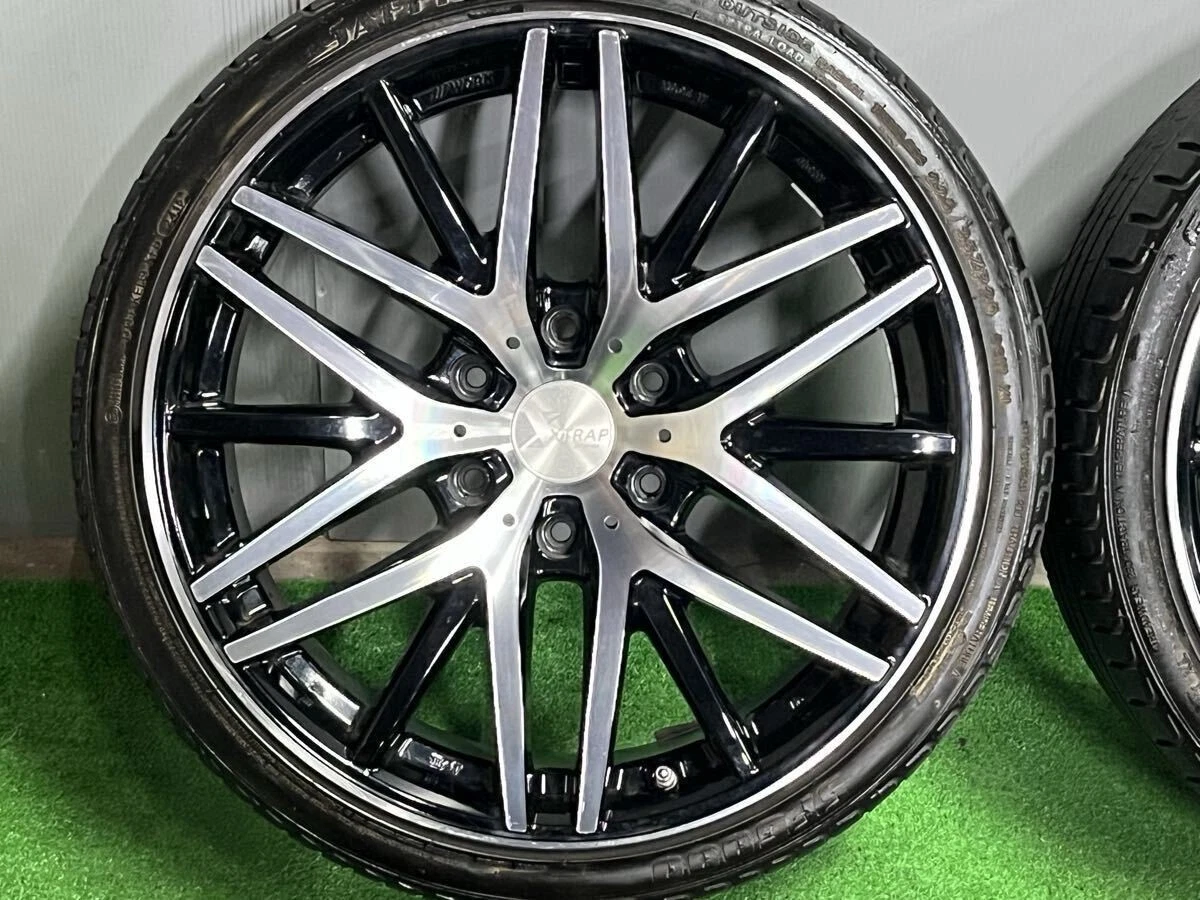 JDM Rare/Perfect for Dressing Up Work XTRAP 20-inch 8J+35 PCD139.7 SAF No Tires - Image 4