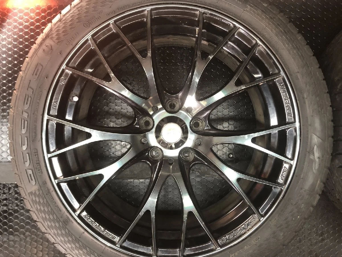 JDM Acceiera 225/45ZR18 Summer Tires Weds SPORT SA-20R 187.5J5HPCD114. No Tires - Image 4