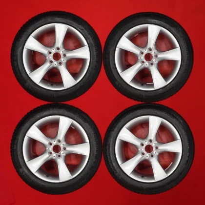 JDM BMW 4-Piece Set: VikingContact 7 245/50R18 104T AGA Bayern 8J +29 No Tires