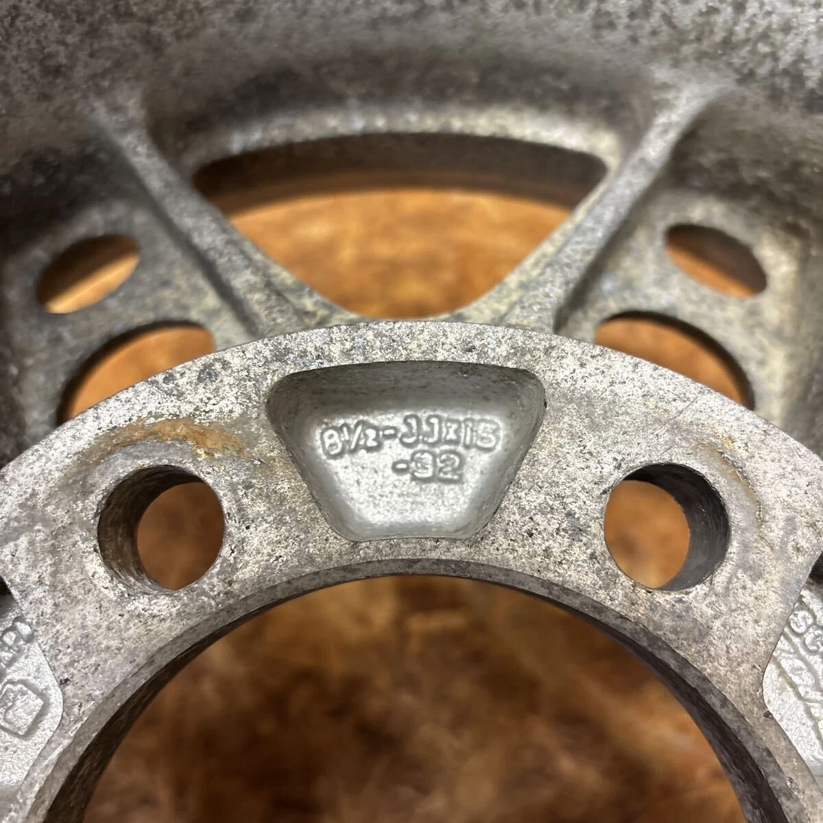 JDM BS Zona RV-1 Deep Rim 15x8.5J-32 139.7/6-Lug Fits Land Cruiser Pra No Tires - Image 10