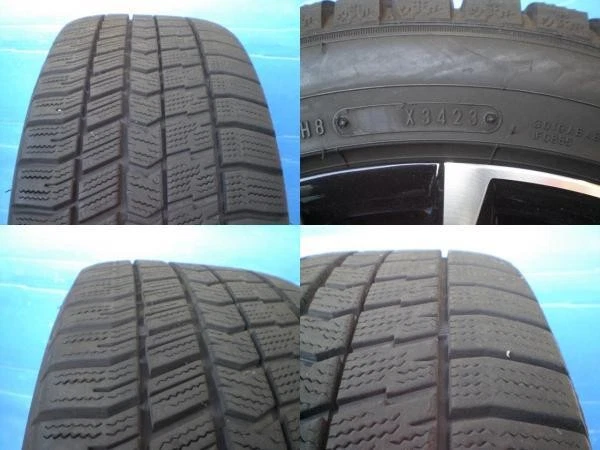 JDM 225/45-17 goodyear ICENAVI8 AME VALKYRIE 177J +38 5H1114.3 Used st No Tires - Image 10