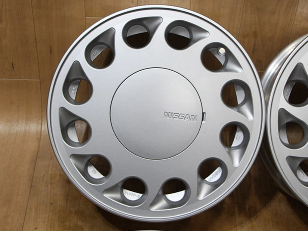 JDM C90 Rare Nissan Genuine S13 Silvia RPS13 15X6J+40 PCD114.3 JDM USD No Tires - Image 2