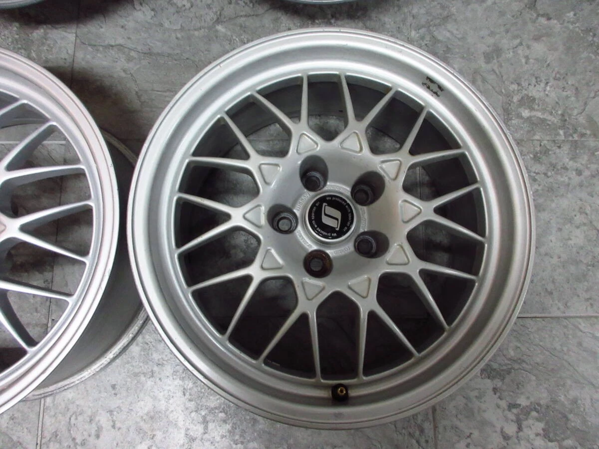 JDM Nissan Skyline GT-R BNR32 V-Spec II genuine BBS wheels 17 NISMO V- No Tires - Image 5