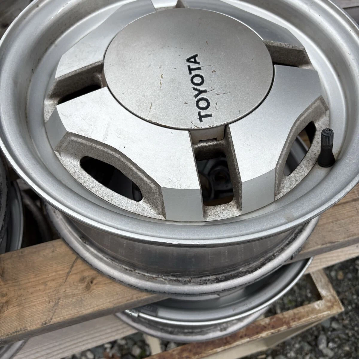 JDM A1 Toyota AE86 Genuine 5J 13-inch Wheels 4-Piece Set Offset 27mm No Tires - Image 10