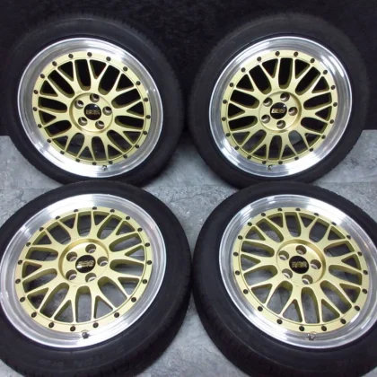 JDM Extremely rare BBS LM 17 Alfa Romeo 147 156 GT GTV Spider Brera AS No Tires