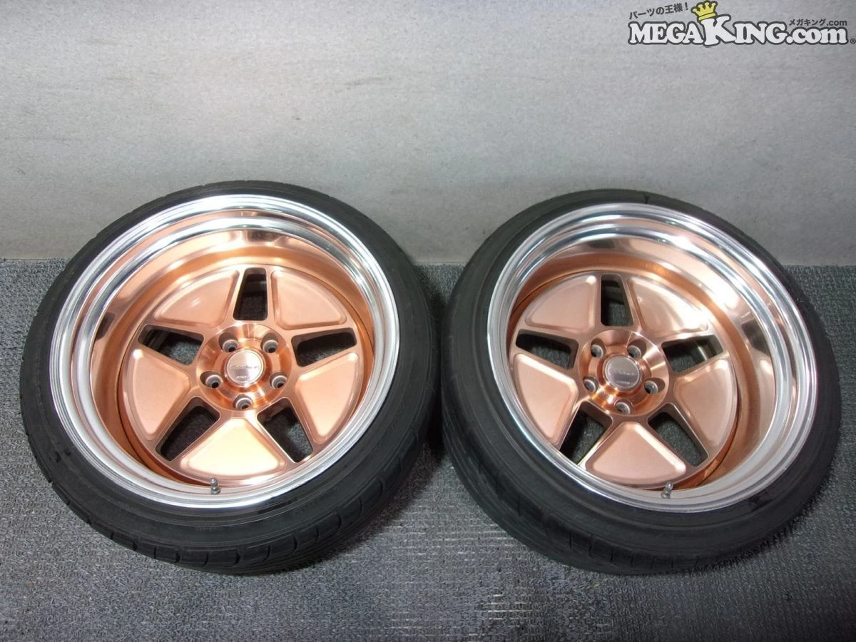 JDM Deep Lips WORK Seeker NX 2Wheels 18x11-26 5x114.3 FairLadyZ