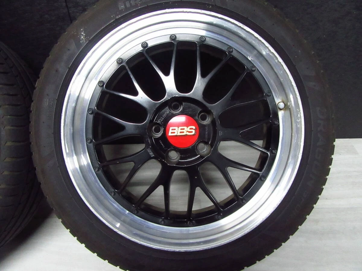 JDM BBS LM Prius α MR2 Alphard Camry Crown Mark X Cresta Elgrand Skyli No Tires - Image 3