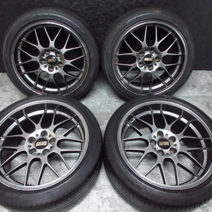 JDM BBS RG-R 18 19BMW E46 M3 E36 Z3 E85 E86 Z4 E90 E91 E92 M3 E93 F30 No Tires