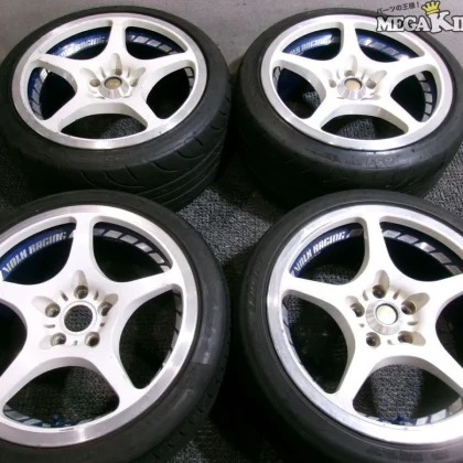 JDM RAYS VOLK RACING CHALLENGE F-ZERO 189J+45 10J+48 5-hole PCD114.3 4 No Tires