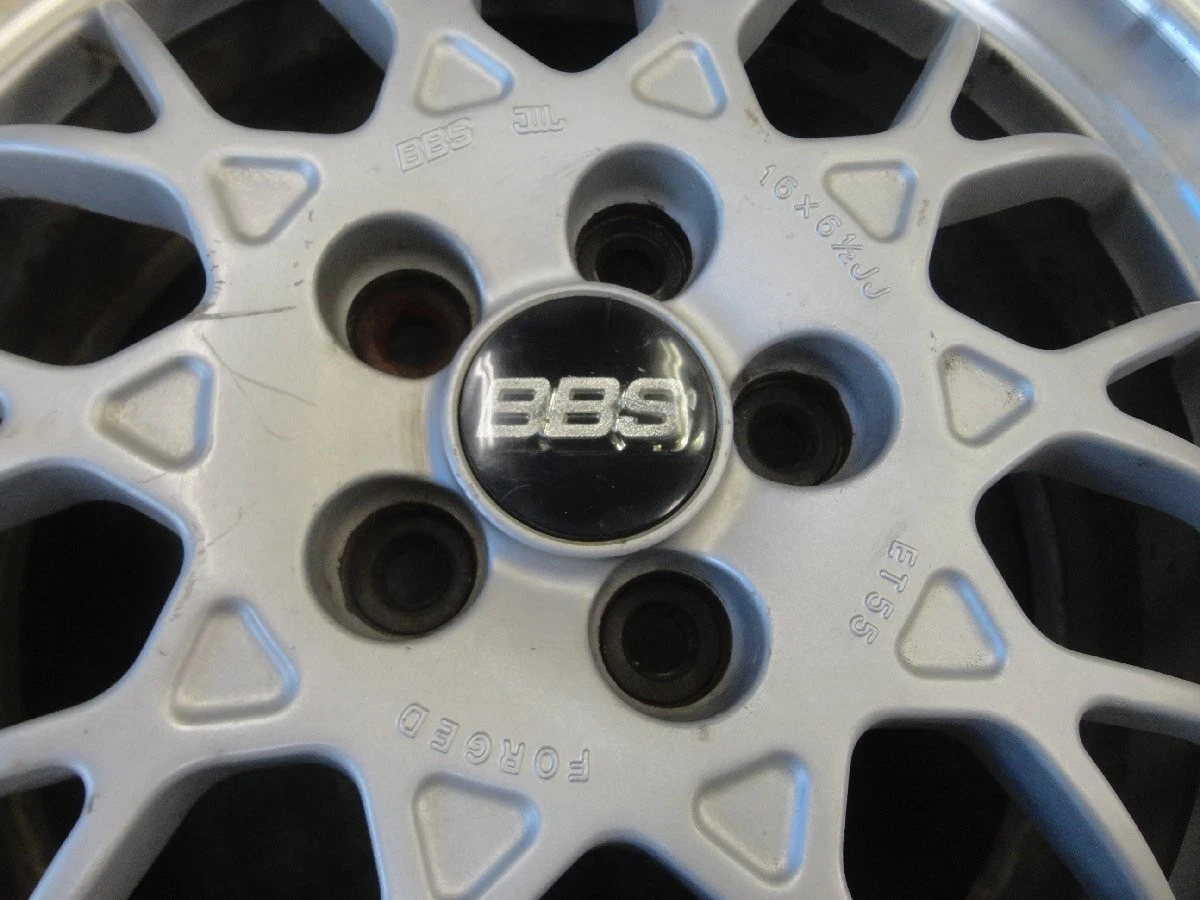 JDM 43032Subaru Genuine BBS forging 6.5JX16 100/5H +55 Impreza Legacy No Tires - Image 4