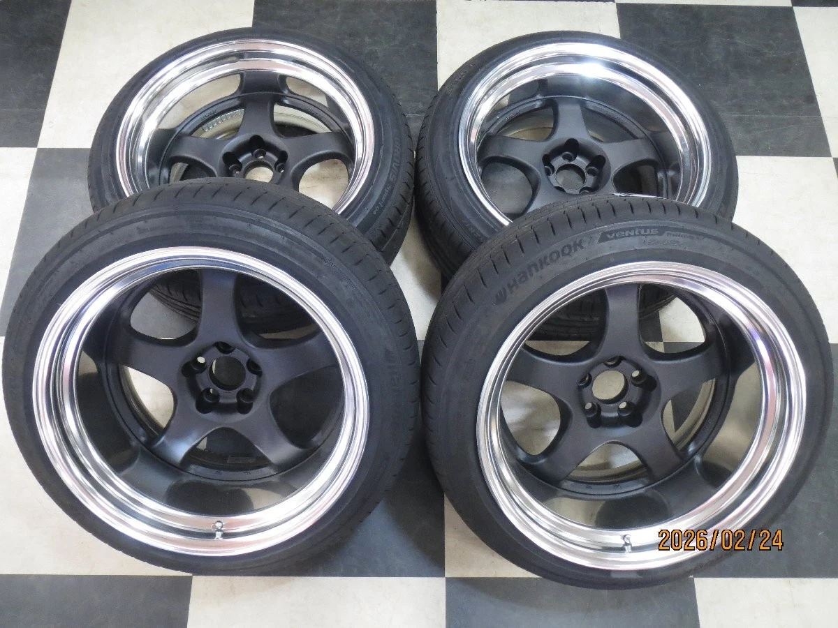JDM Bakurim WORK MEISTER S1R 17GR86 ZN6 9.5J -15 / 10.5J -39 5H100 Exh No Tires