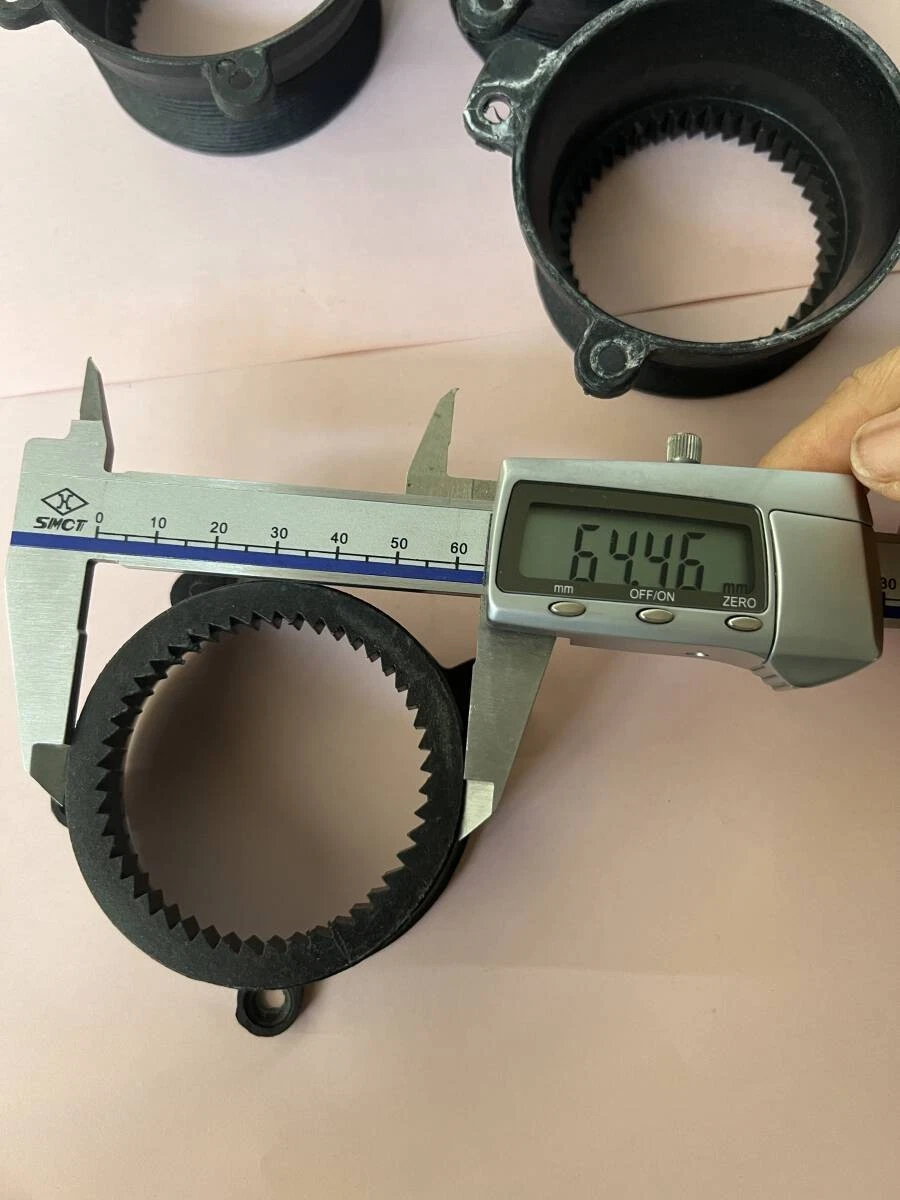 JDM C55-4Manufacturer's Clear Base Wheel Center Caps 4 pieces No Tires - Image 7