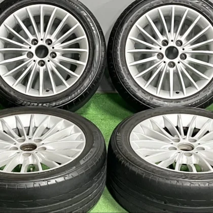 JDM BMW F30 3series OEM 17-inch 7.5J +37 PCD120 Potenza S001 225/50R17 No Tires