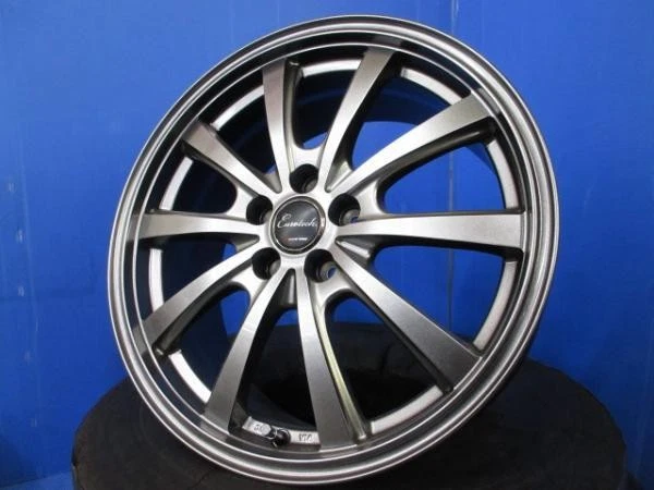 JDM Subaru Legacy Outback 4-Pack Set: Gunmetal 17" Aluminum Wheels 5-L No Tires - Image 6