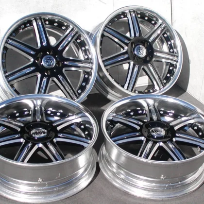 JDM Deep rims for Club Linea L612 PCD100 6.5J +38 +25 offset 100-4H fo No Tires