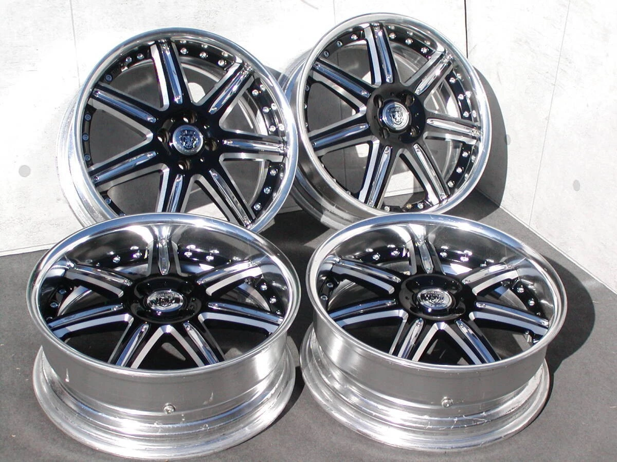 JDM Deep rims for Club Linea L612 PCD100 6.5J +38 +25 offset 100-4H fo No Tires