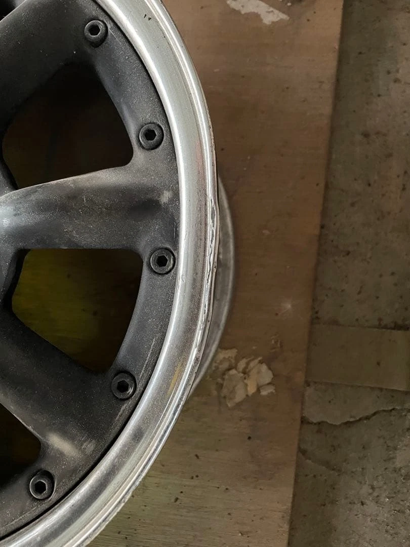 JDM Super cool 15 Watanabe black aluminum wheels No Tires - Image 3