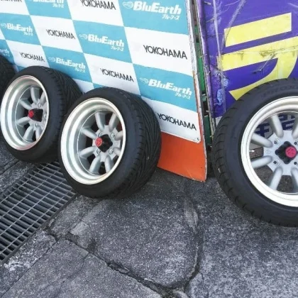 JDM Watanabe Wheel Rtype Natural Gold No Tires