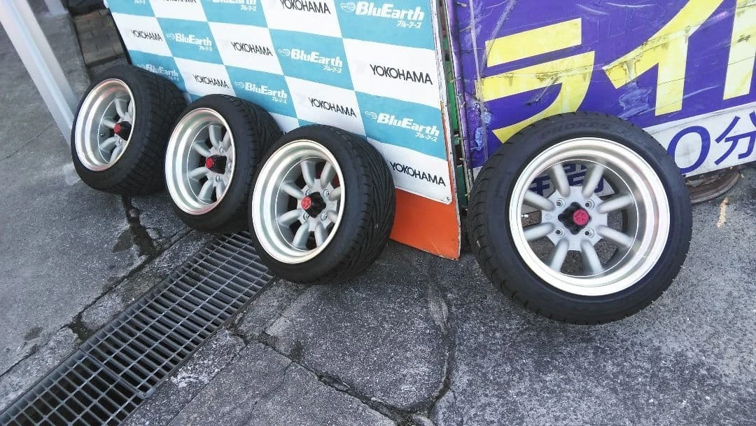 JDM Watanabe Wheel Rtype Natural Gold No Tires