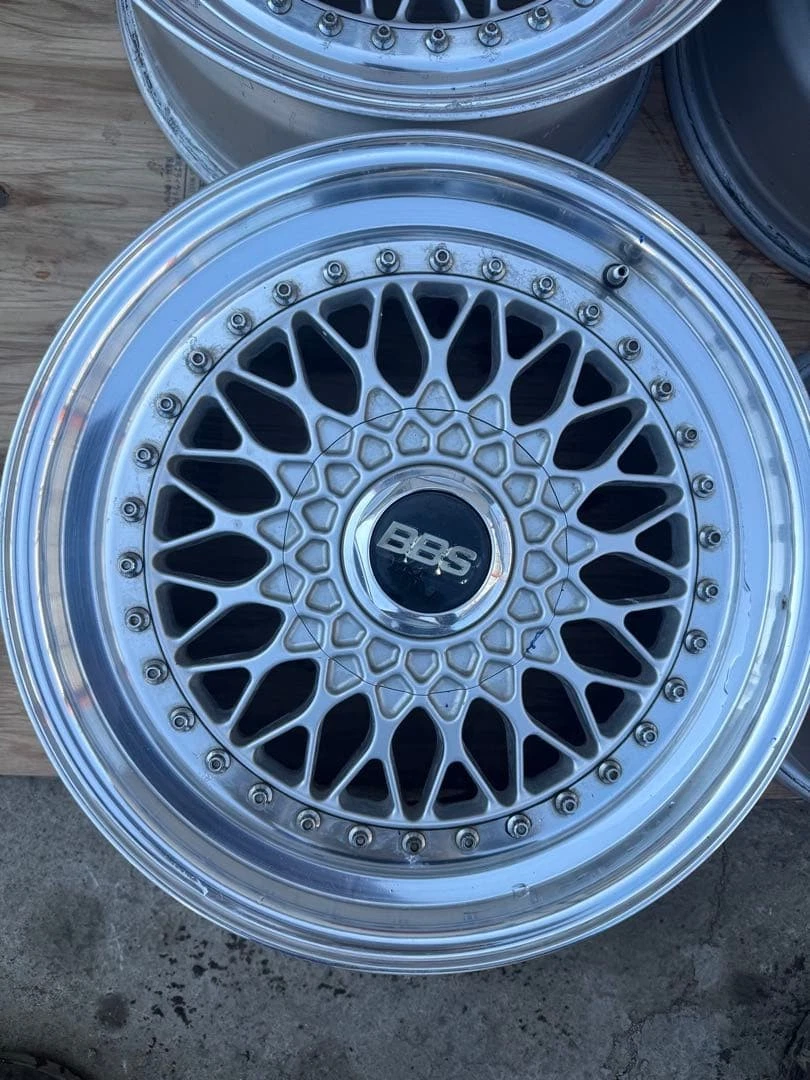 JDM BBS RS 178J +48 5-hole 4-book set No Tires - Image 5