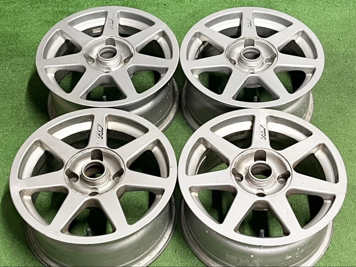 JDM Rare Birkin Super Cebu Genuine TSW EVO 15in 7J +30 PCD114.3 Wheels No Tires