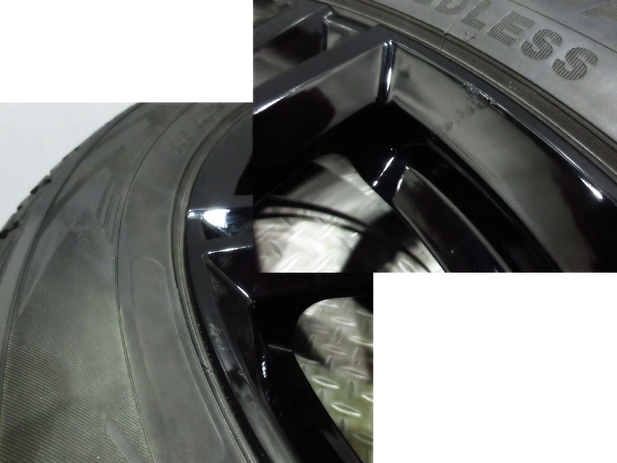 JDM Clean condition sharp grooves. Kelleners X-LINE 8J+27 PCD112-5L wi No Tires - Image 3