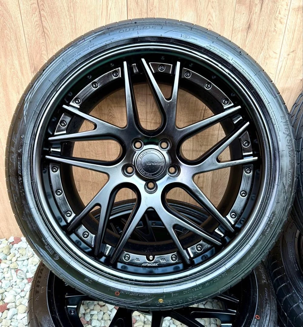 JDM ‼ ️WORK GNOSIS CVX209.5JPCD114.3+30 No Tires - Image 2